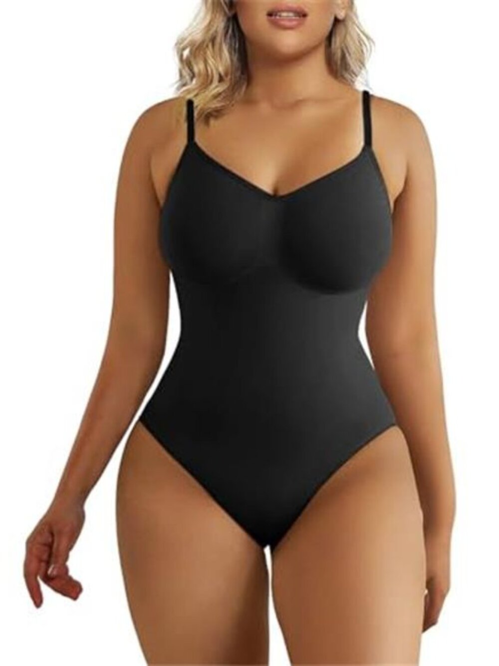 Women's Seamless Shapewear Bodysuit Tummy Control Body Shaper Waist